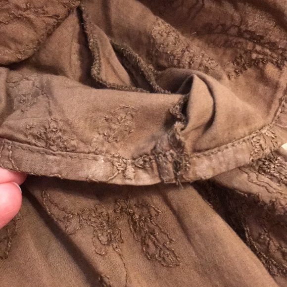 Magellan Brown Blouse - Picture 8 of 14